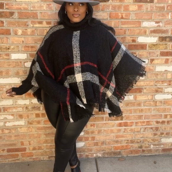 Fall Poncho - Picture 3 of 9